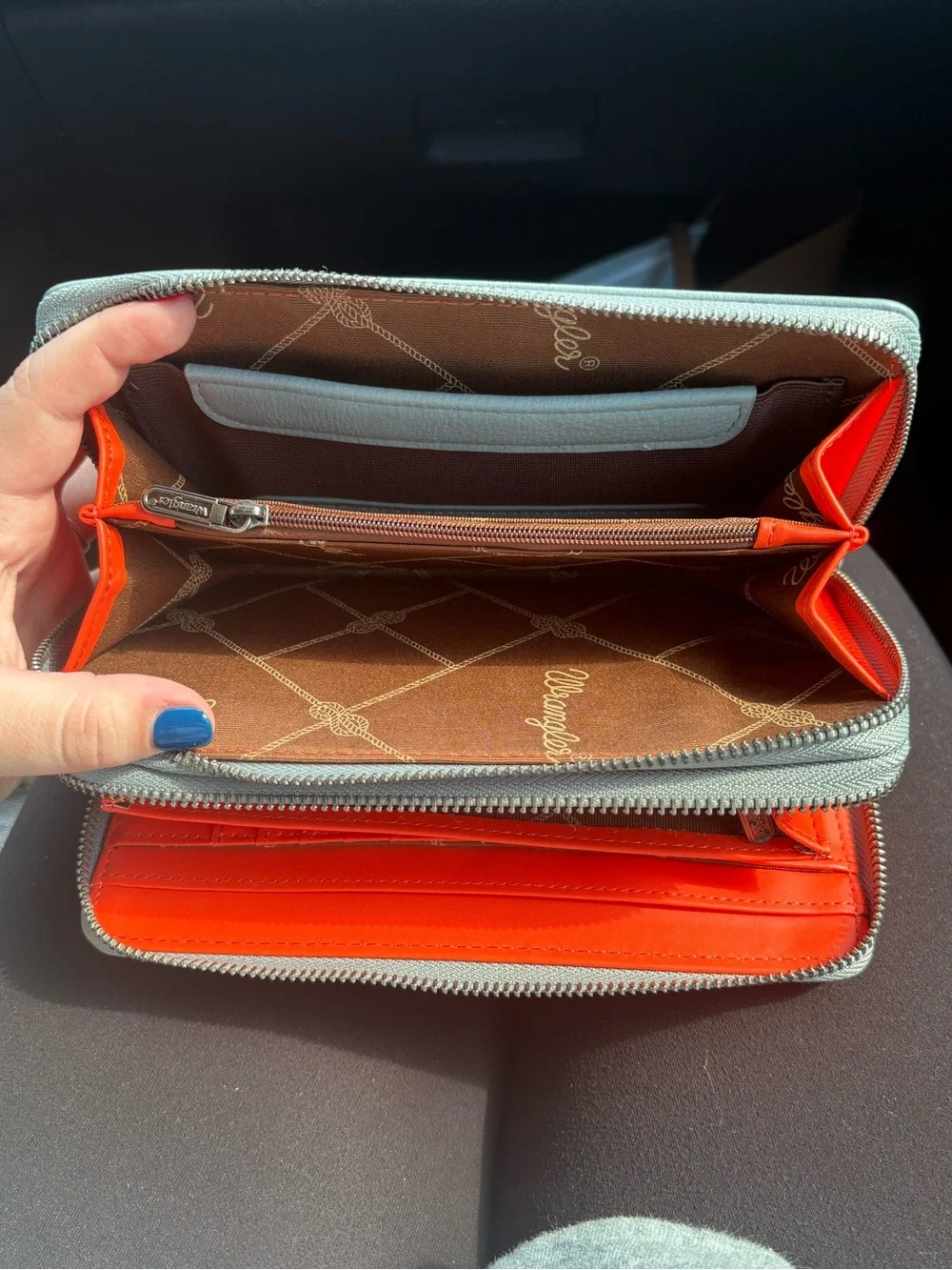 Wrangler Light Blue Wallet